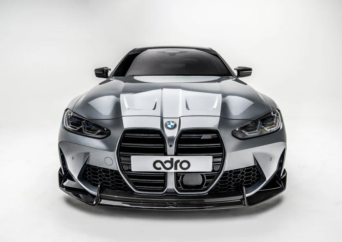 BMW M3 G80 G81 & M4 G82 G83 Dry Carbon Fibre Front Splitter by Adro (2021+) - Reinhart Autohaus