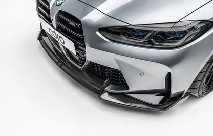 BMW M3 G80 G81 & M4 G82 G83 Dry Carbon Fibre Front Splitter by Adro (2021+) - Reinhart Autohaus