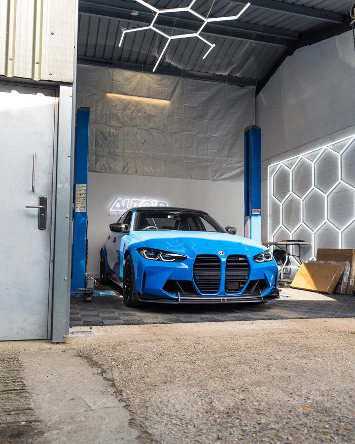 BMW M3 G80 G81 & M4 G82 G83 Dry Carbon Fibre Front Splitter by Adro (2021+) - Reinhart Autohaus