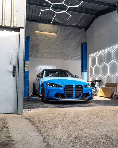 BMW M3 G80 G81 & M4 G82 G83 Dry Carbon Fibre Front Splitter by Adro (2021+) - Reinhart Autohaus