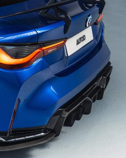 BMW M3 G80 G81 & M4 G82 G83 Dry Carbon Fibre Rear Diffuser by Adro (2021+) - Reinhart Autohaus