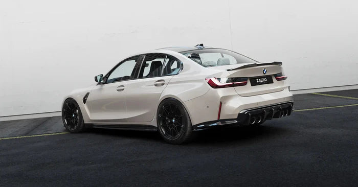 BMW M3 G80 G81 & M4 G82 G83 EVO-S Gloss Black Rear Diffuser by ZAERO (2021+) - Reinhart Autohaus