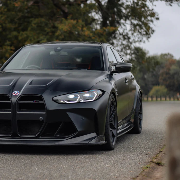 BMW M3 G80 G81 Pre-Preg Carbon Fibre PR-1 Side Skirts by TRE (2020+) - Reinhart Autohaus