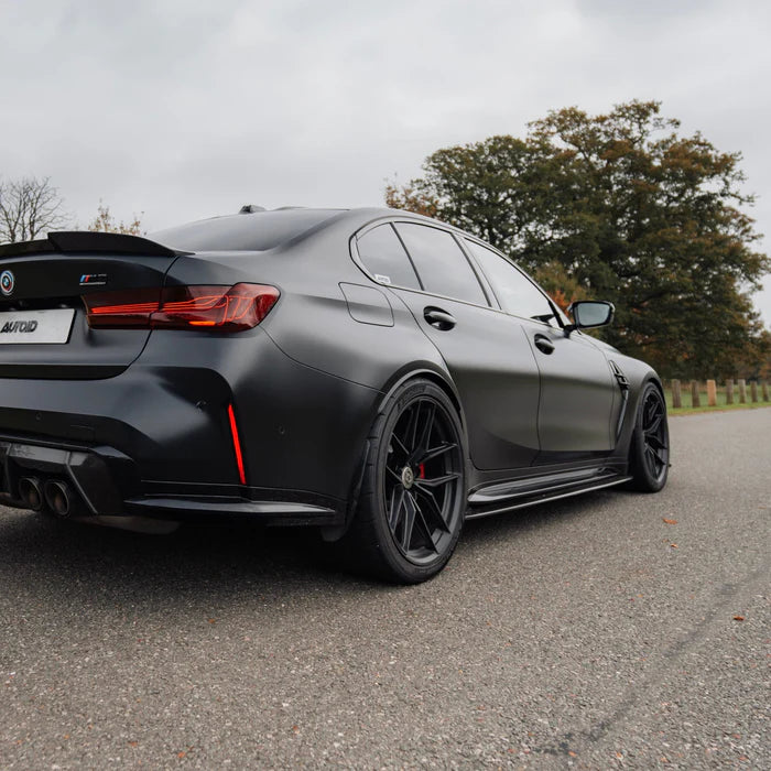 BMW M3 G80 G81 Pre-Preg Carbon Fibre PR-1 Side Skirts by TRE (2020+) - Reinhart Autohaus