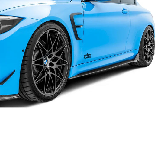 BMW M4 F82 F83 Pre-Preg Carbon Fibre Side Skirts by Adro (2014-2020) - Reinhart Autohaus
