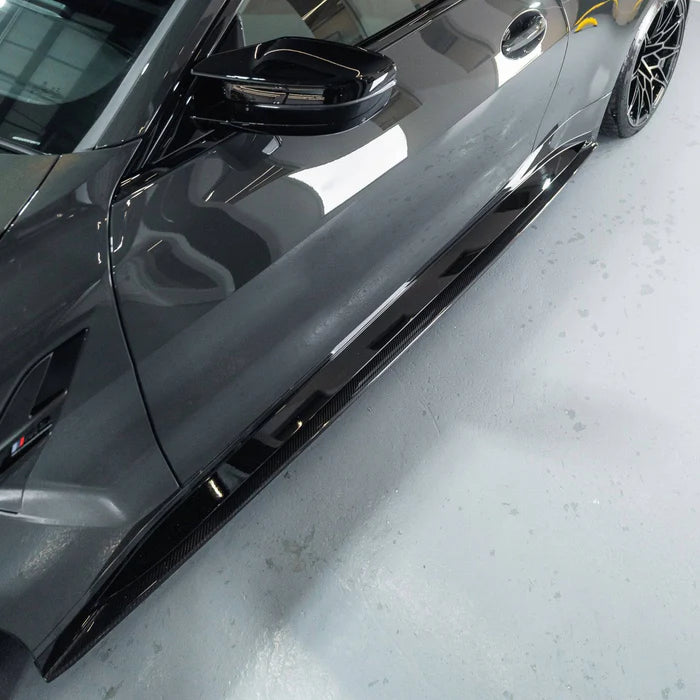 BMW M4 G82 G83 Pre-Preg Carbon Fibre PR-1 Side Skirts by TRE (2020+) - Reinhart Autohaus