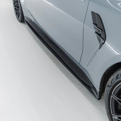 BMW M4 G82 G83 Pre-Preg Carbon Fibre PR-1 Side Skirts by TRE (2020+) - Reinhart Autohaus