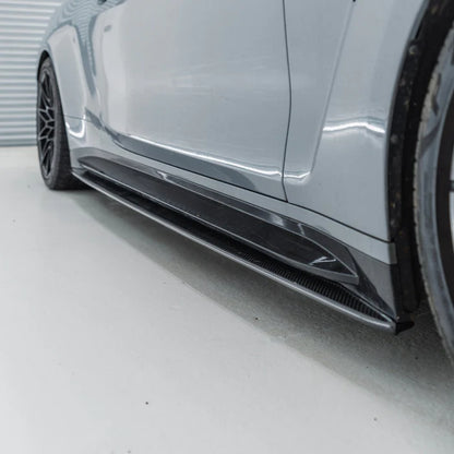 BMW M4 G82 G83 Pre-Preg Carbon Fibre PR-1 Side Skirts by TRE (2020+) - Reinhart Autohaus