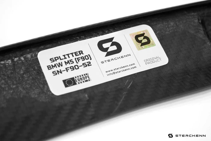 BMW M5 F90 LCI Carbon Fibre Front Lip by Sterckenn (2020-2023) - Reinhart Autohaus