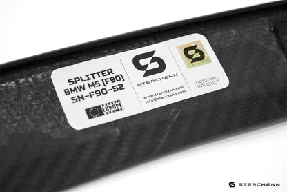 BMW M5 F90 LCI Carbon Fibre Front Lip by Sterckenn (2020-2023) - Reinhart Autohaus