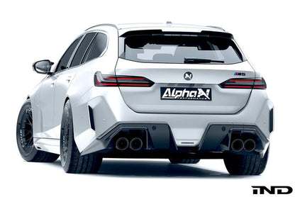 BMW M5 G90 G99 Carbon Fibre Rear Diffuser V1 by Alpha-N (2024+) - Reinhart Autohaus