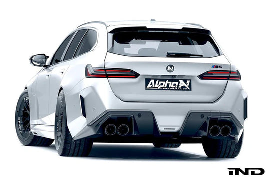 BMW M5 G90 G99 Carbon Fibre Rear Diffuser V1 by Alpha-N (2024+) - Reinhart Autohaus