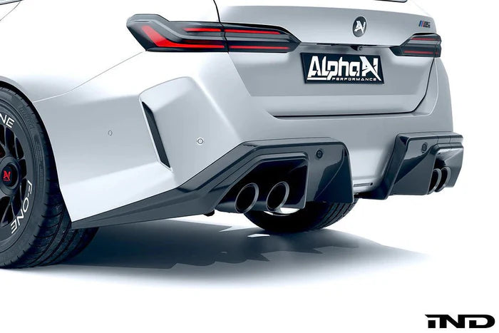BMW M5 G90 G99 Carbon Fibre Rear Diffuser V1 by Alpha-N (2024+) - Reinhart Autohaus