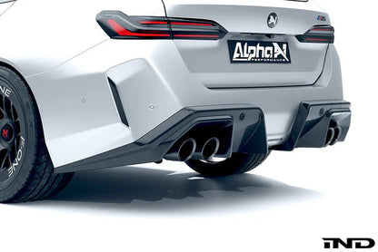 BMW M5 G90 G99 Carbon Fibre Rear Diffuser V1 by Alpha-N (2024+) - Reinhart Autohaus
