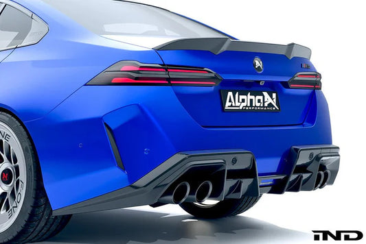 BMW M5 G90 G99 Carbon Fibre Rear Diffuser V2 by Alpha-N (2024+) - Reinhart Autohaus