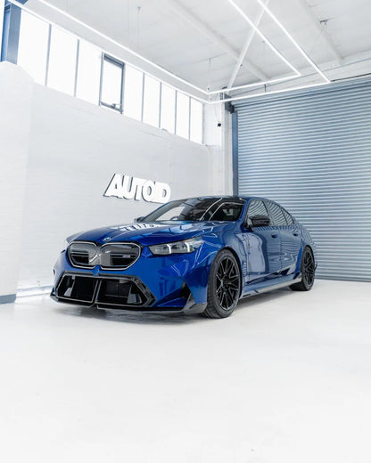 BMW M5 G90 G99 Pre-Preg Carbon Fibre Performance Front Splitter by LYTE+ (2024+) - Reinhart Autohaus