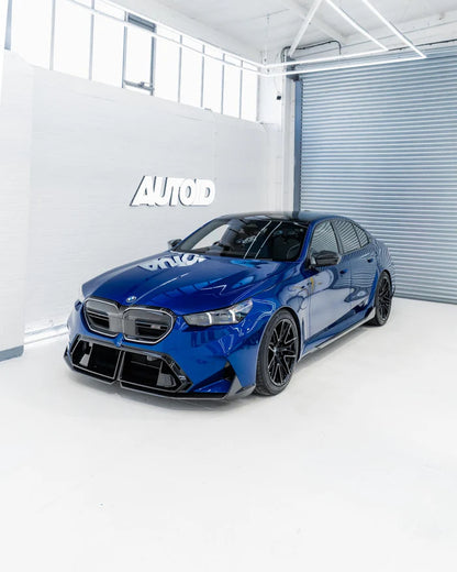 BMW M5 G90 G99 Pre-Preg Carbon Fibre Performance Front Splitter by LYTE+ (2024+) - Reinhart Autohaus