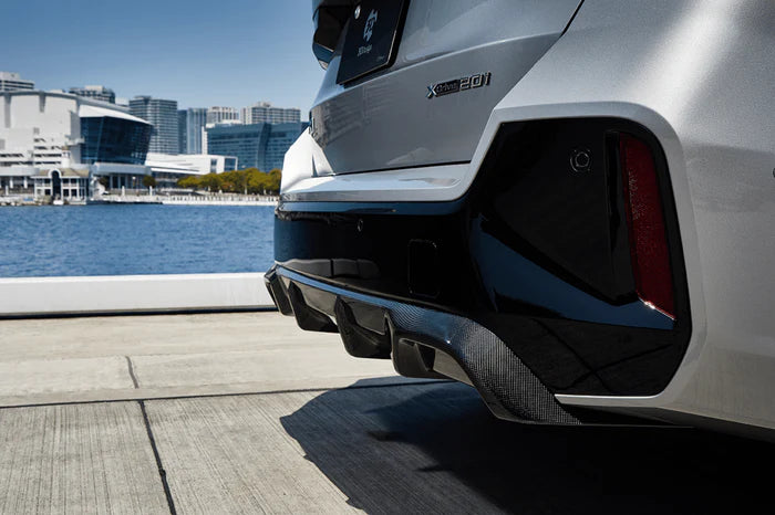 BMW X1 M Sport U11 Carbon Fibre Rear Diffuser by 3D Design (2022+) - Reinhart Autohaus