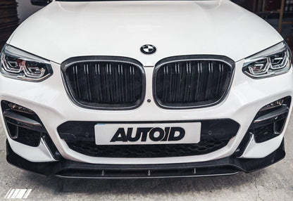 BMW X3 G01 & X4 G02 Pre-LCI Carbon Fibre Competition Front Splitter (2017-2021) - Reinhart Autohaus
