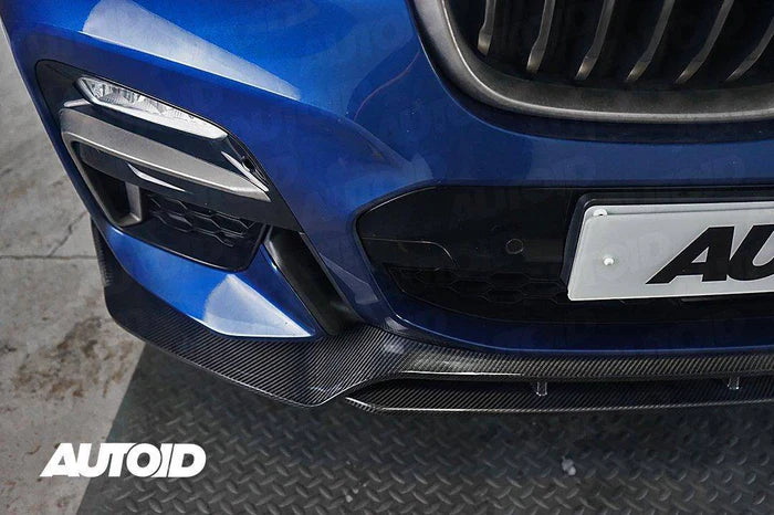 BMW X3 G01 & X4 G02 Pre-LCI Carbon Fibre Competition Front Splitter (2017-2021) - Reinhart Autohaus