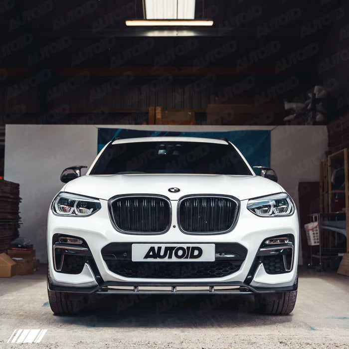BMW X3 G01 & X4 G02 Pre-LCI Carbon Fibre Competition Front Splitter (2017-2021) - Reinhart Autohaus