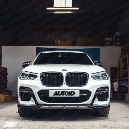 BMW X3 G01 & X4 G02 Pre-LCI Carbon Fibre Competition Front Splitter (2017-2021) - Reinhart Autohaus