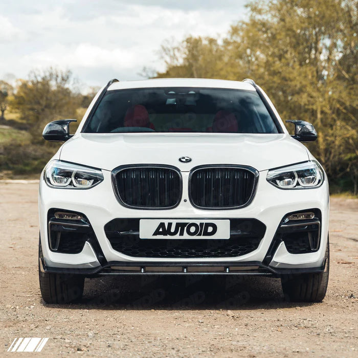 BMW X3 G01 & X4 G02 Pre-LCI Carbon Fibre Competition Front Splitter (2017-2021) - Reinhart Autohaus