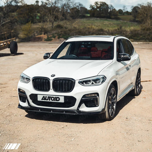 BMW X3 G01 & X4 G02 Pre-LCI Carbon Fibre Competition Front Splitter (2017-2021) - Reinhart Autohaus