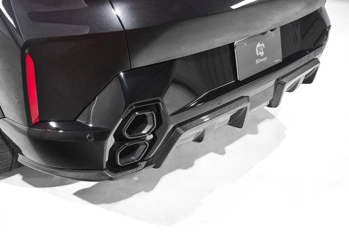 BMW XM G09 Carbon Fibre Rear Diffuser by 3D Design - Reinhart Autohaus