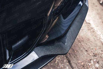 Carbon Fibre Competition Front Splitter for BMW X5 (2018+, G05) - Reinhart Autohaus