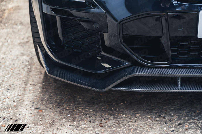 Carbon Fibre Competition Front Splitter for BMW X5 (2018+, G05) - Reinhart Autohaus