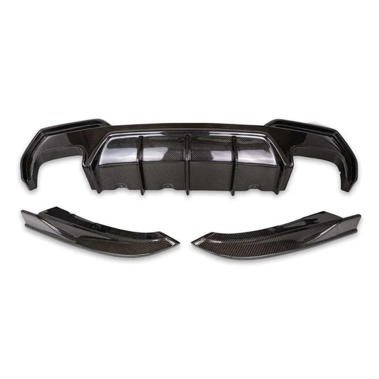 Carbon Fibre Competition Rear Diffuser Set for BMW 4 Series (2020+, G22 G23) - Reinhart Autohaus