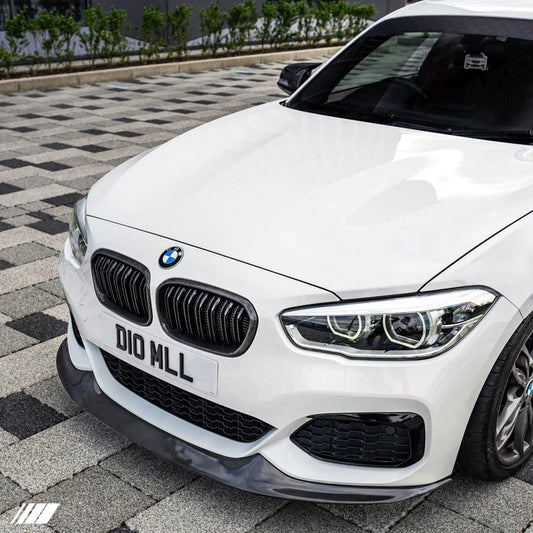 BMW 1 Series, M135i & M140i F20 F21 LCI Carbon Fibre GTS Front Splitter (2015-2019) - Reinhart Autohaus