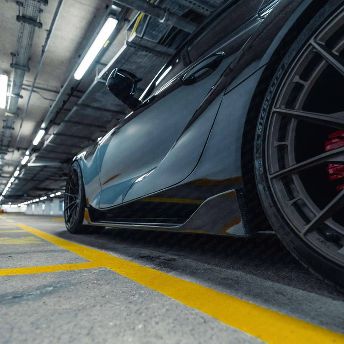 Carbon Fibre ID-23 Side Skirts for Toyota Supra (2019+, J29) - Reinhart Autohaus
