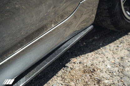 Carbon Fibre Performance Side Skirts for BMW 5 Series & BMW M5 (2017-2023, G30 F90) - Reinhart Autohaus