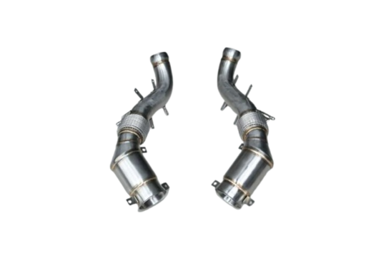 McLaren 650S / MP4-12C Catless Downpipes SS304 3.8L V8 2014+ - Reinhart Autohaus