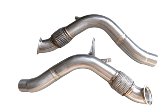 Ferrari 488 GTB / Spider Catless Downpipes 2015-2018 - Reinhart Autohaus