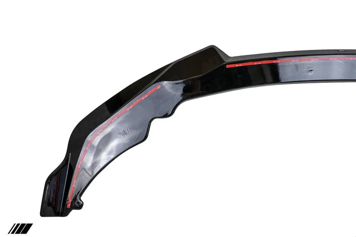 Gloss Black Competition Front Splitter for BMW 2 Series & M235i (2020-2024, F44) - Reinhart Autohaus