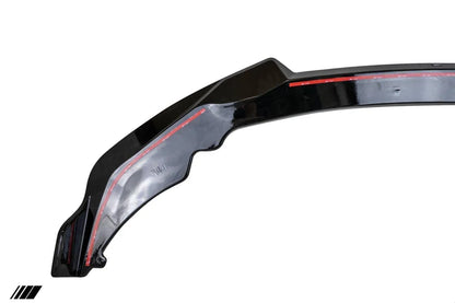 Gloss Black Competition Front Splitter for BMW 2 Series & M235i (2020-2024, F44) - Reinhart Autohaus