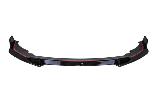 Gloss Black Competition Front Splitter for BMW 2 Series & M235i (2020-2024, F44) - Reinhart Autohaus