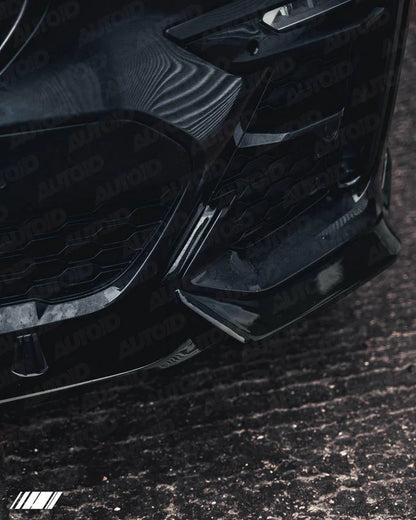 Gloss Black Competition Front Splitter for BMW X7 (2018+, G07) - Reinhart Autohaus