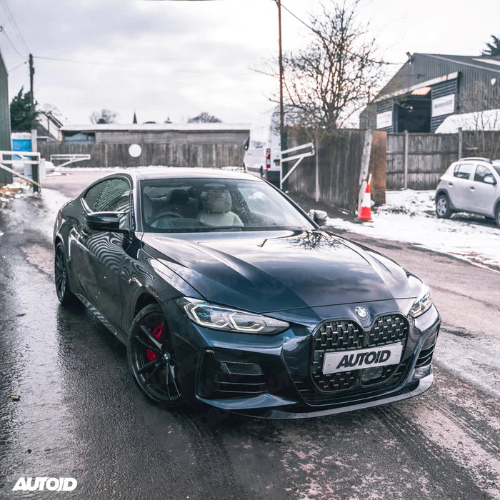 Gloss Black Performance Front Splitter for BMW 4 Series (2020+, G22 G23) - Reinhart Autohaus