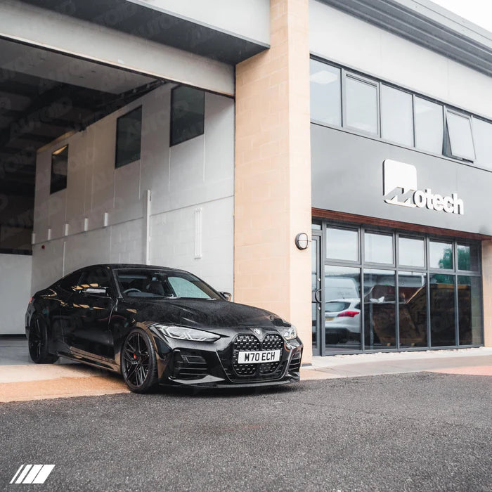 Gloss Black Performance Front Splitter for BMW 4 Series (2020+, G22 G23) - Reinhart Autohaus