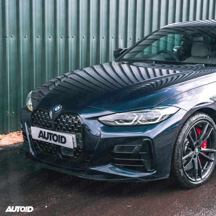 Gloss Black Performance Front Splitter for BMW 4 Series (2020+, G22 G23) - Reinhart Autohaus
