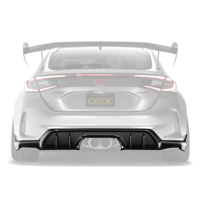 Honda Civic FL5 Type R Carbon Fibre Rear Diffuser by Adro - Reinhart Autohaus