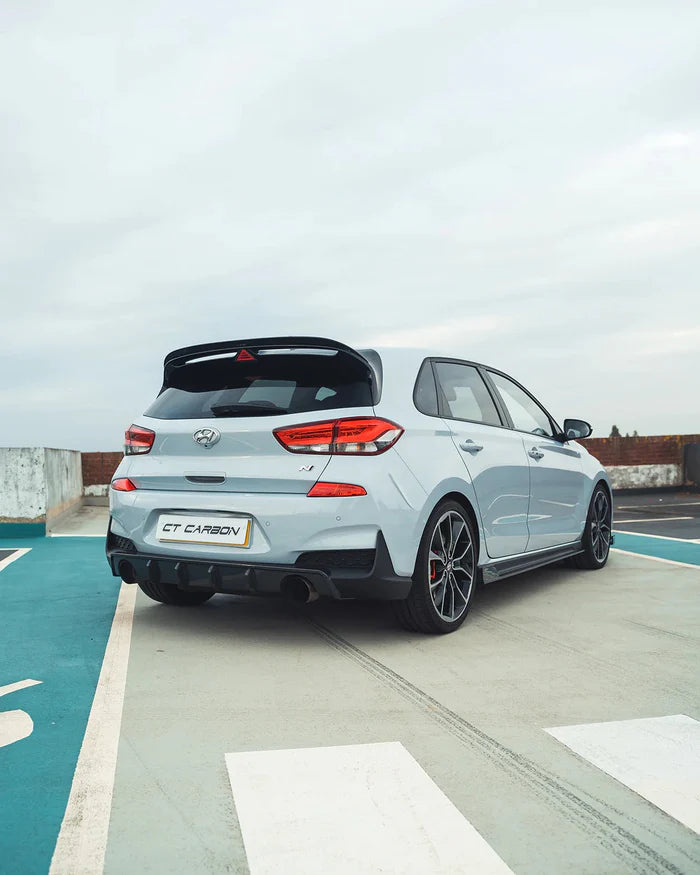 Hyundai i30 N Pre-Facelift EVO-1 Carbon Fibre Rear Diffuser (2018-2020) - Reinhart Autohaus
