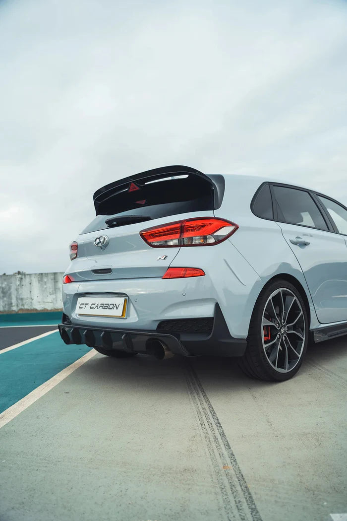 Hyundai i30 N Pre-Facelift EVO-1 Carbon Fibre Rear Diffuser (2018-2020) - Reinhart Autohaus