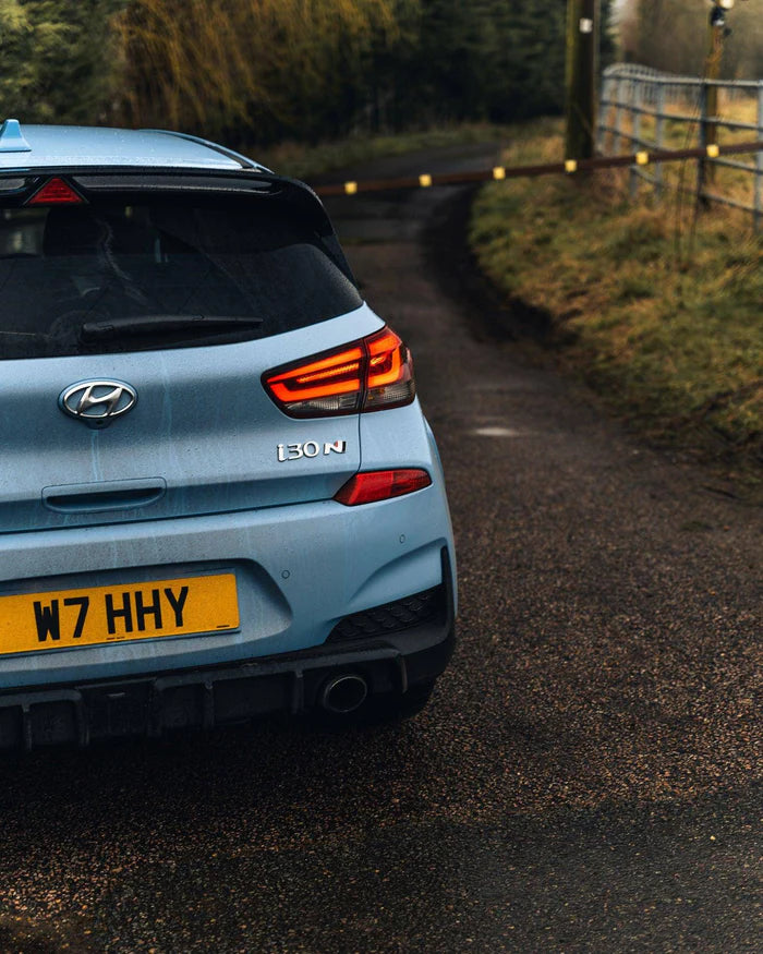 Hyundai i30 N Pre-Facelift EVO-1 Gloss Black Rear Diffuser by ZAERO (2018-2020) - Reinhart Autohaus