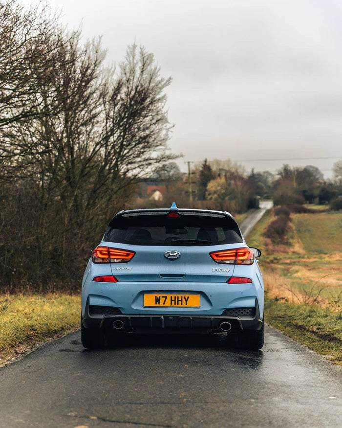 Hyundai i30 N Pre-Facelift EVO-1 Gloss Black Rear Diffuser by ZAERO (2018-2020) - Reinhart Autohaus