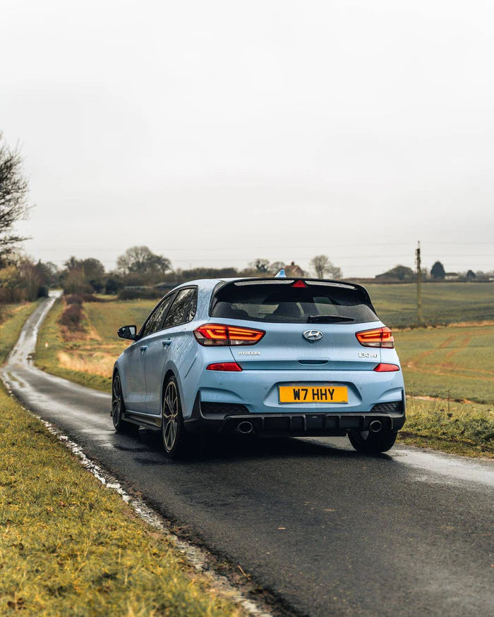 Hyundai i30 N Pre-Facelift EVO-1 Gloss Black Rear Diffuser by ZAERO (2018-2020) - Reinhart Autohaus